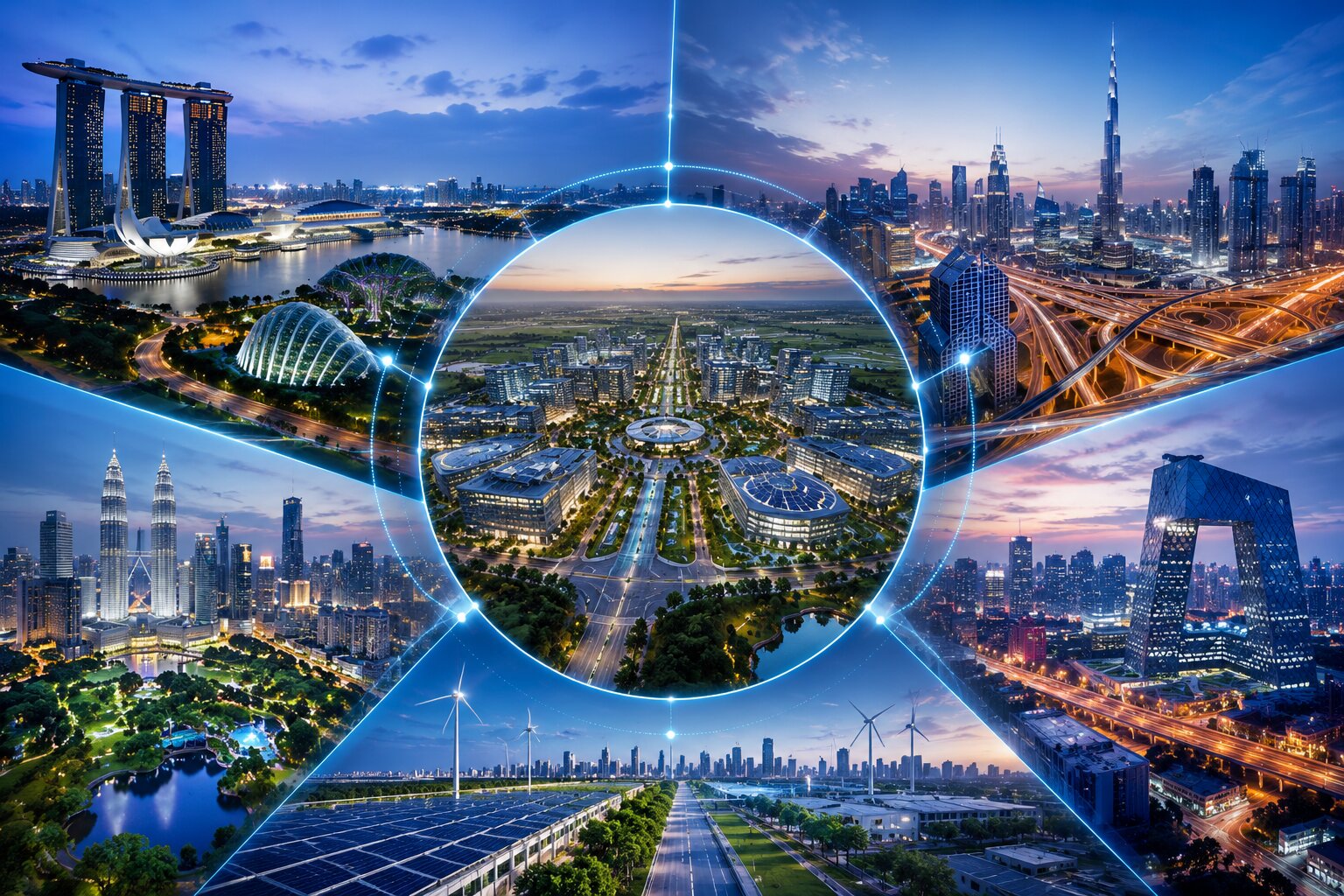 Benchmarking points with other smart cities