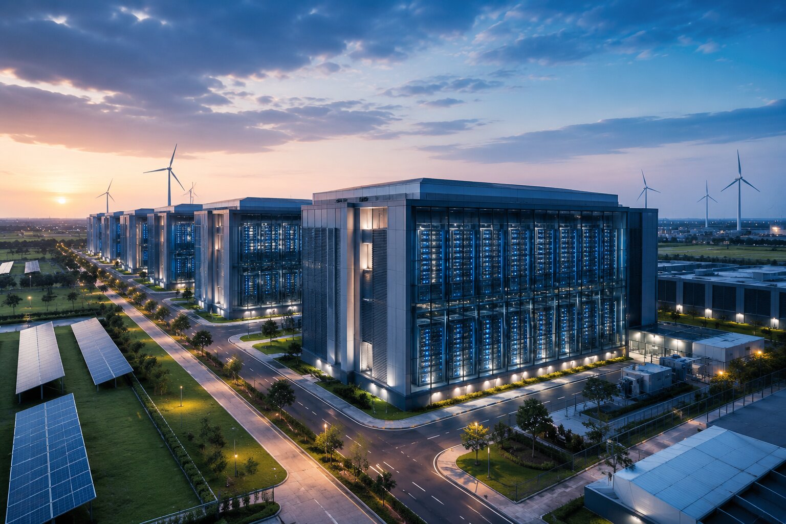 Data centres in Dholera